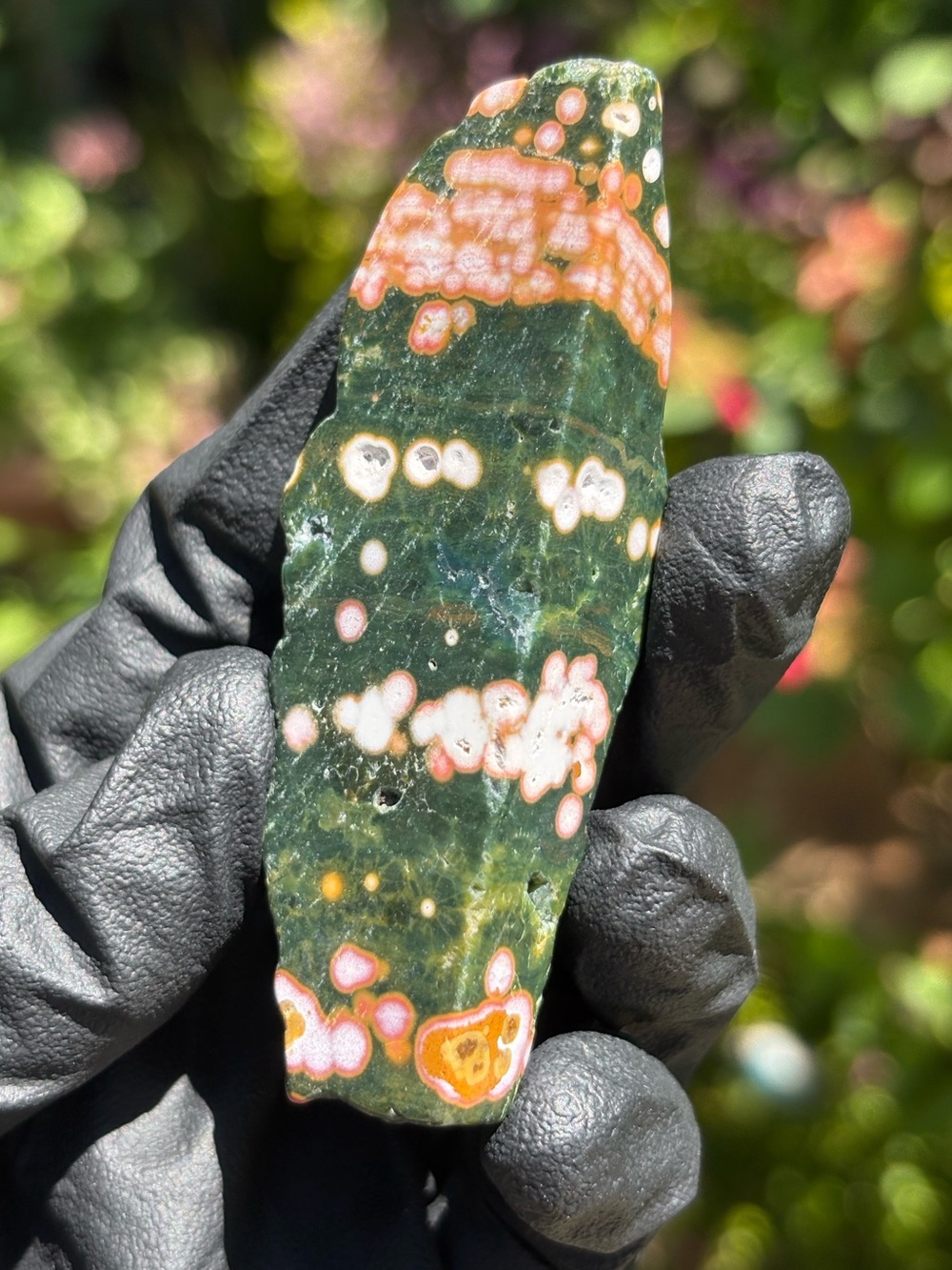 Discounted* Ocean Jasper Crystal Freeform - Polished Sea Jasper - OBJ